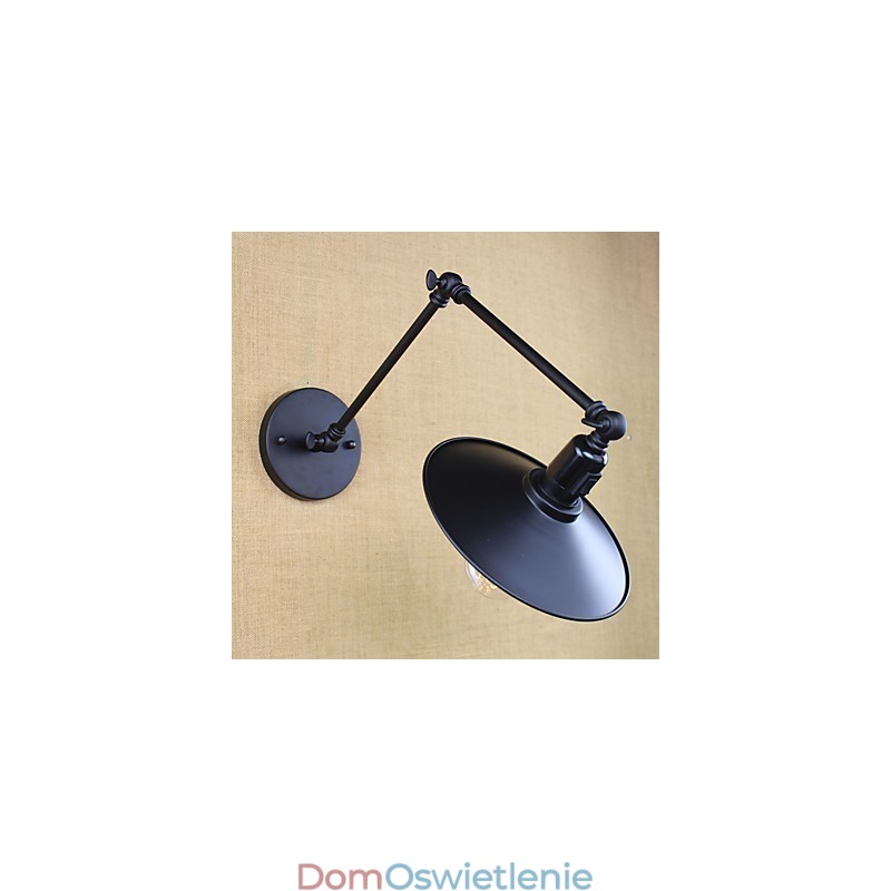 Cecha malowania rustykalnego domku dla kinkietów ściennych w stylu miniaturowym z wysięgnikiem obrotowym