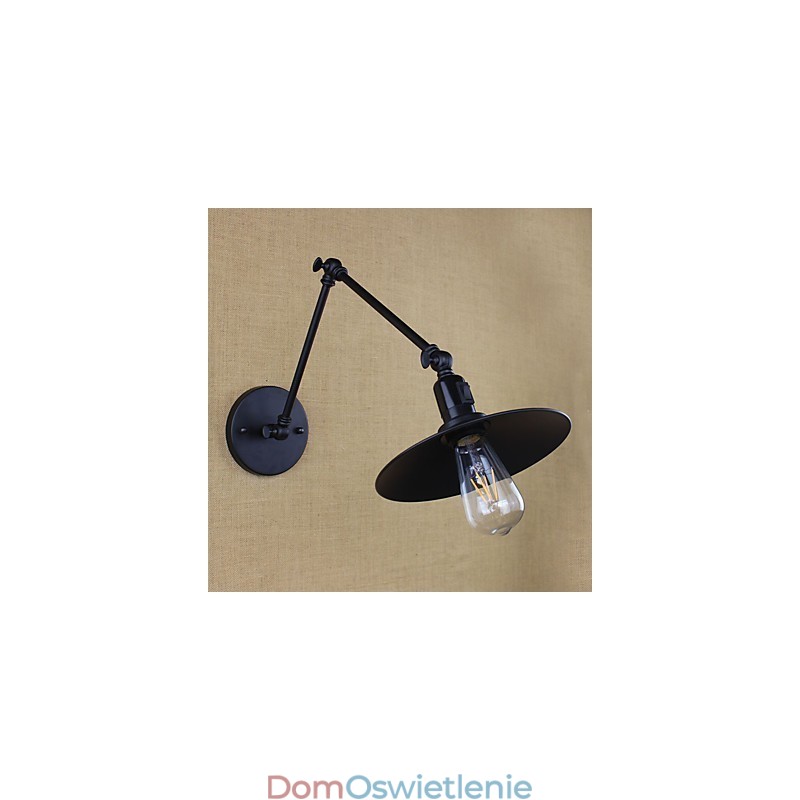 Cecha malowania rustykalnego domku dla kinkietów ściennych w stylu miniaturowym z wysięgnikiem obrotowym
