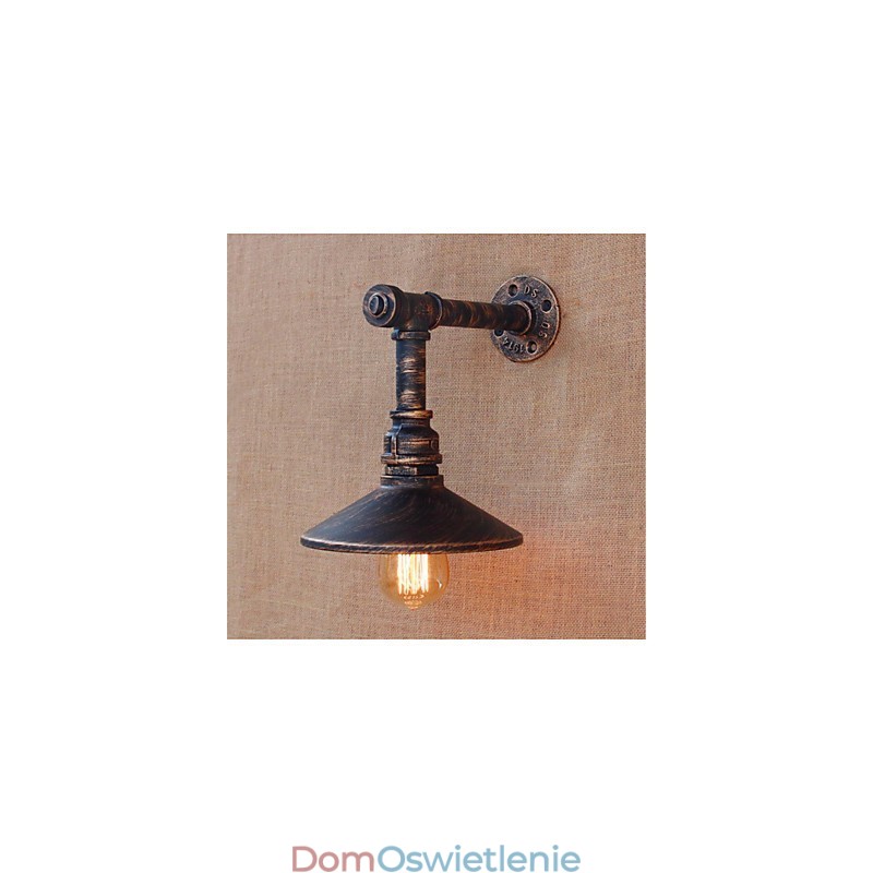 Rustykalny domek wiejski antyczny mosiądz Cecha dla oświetlenia otoczenia Kinkiety ścienne Lampa ścienna