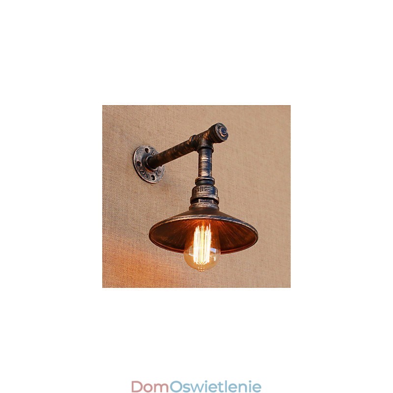 Rustykalny domek wiejski antyczny mosiądz Cecha dla oświetlenia otoczenia Kinkiety ścienne Lampa ścienna