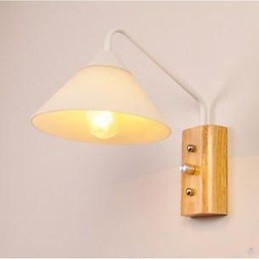 Japoński Koreański Korytarz Ganek Schody Sypialnia Lampka nocna Lampa ścienna Szkło Drewno