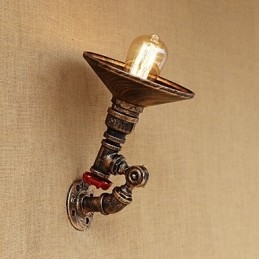 Cecha malowania w stylu retro w stylu wiejskim dla miniaturowych obrotowych lamp ściennych z wysięgnikiem