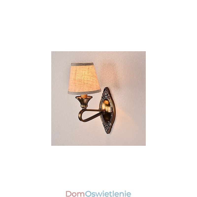 Tradycyjna klasyczna galwanizowana cecha do ochrony oczu Kinkiety ścienne Downlight Kinkiet