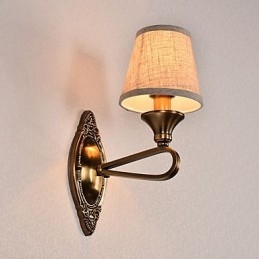 Tradycyjna klasyczna galwanizowana cecha do ochrony oczu Kinkiety ścienne Downlight Kinkiet