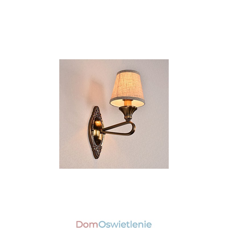 Tradycyjna klasyczna galwanizowana cecha do ochrony oczu Kinkiety ścienne Downlight Kinkiet