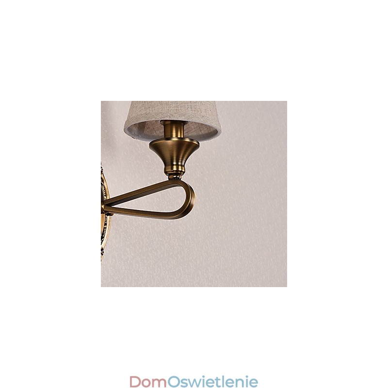 Tradycyjna klasyczna galwanizowana cecha do ochrony oczu Kinkiety ścienne Downlight Kinkiet