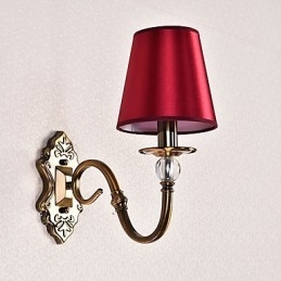 Tradycyjna klasyczna galwanizowana cecha do ochrony oczu Kinkiety ścienne Downlight Kinkiet