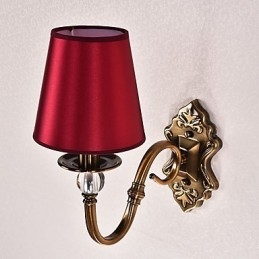 Tradycyjna klasyczna galwanizowana cecha do ochrony oczu Kinkiety ścienne Downlight Kinkiet