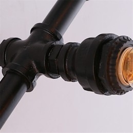 Vintage Water Pipe Kochające Serce Kreatywne Kinkiety Industrialne Salon Restauracja Bary Kawiarnia Dekoracja Kinkiety Ścienne
