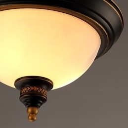 Proste pasterskie lampy sufitowe Brąz Phnom Penh Amerykańskie lampy sufitowe europejskie Lampy