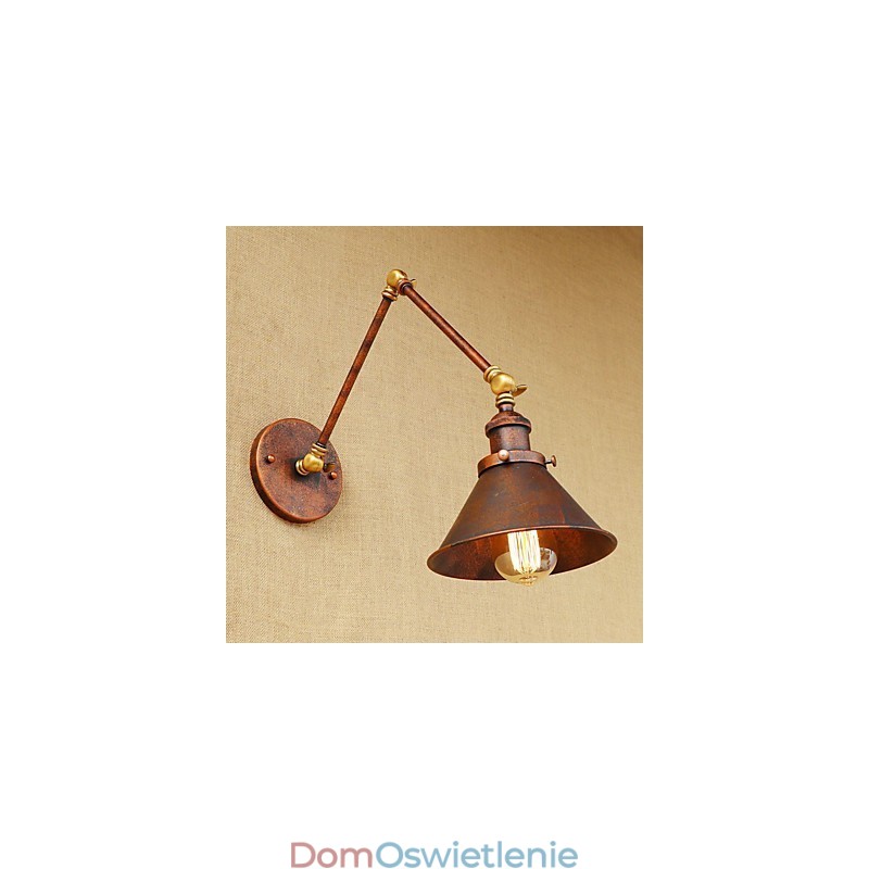 Kinkiet Mosiężny Vintage Industrial Kinkiet Światło Oświetlenie domowe Dekoracja wnętrz Kinkiet