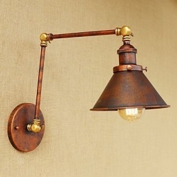 Kinkiet Mosiężny Vintage Industrial Kinkiet Światło Oświetlenie domowe Dekoracja wnętrz Kinkiet