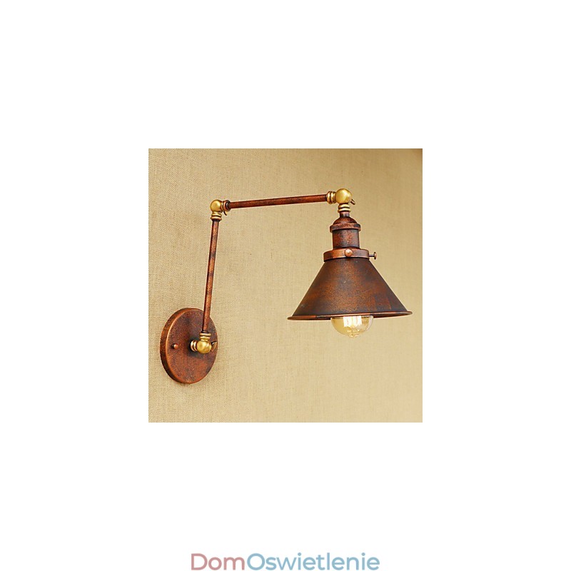 Kinkiet Mosiężny Vintage Industrial Kinkiet Światło Oświetlenie domowe Dekoracja wnętrz Kinkiet