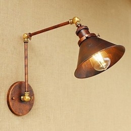 Kinkiet Mosiężny Vintage Industrial Kinkiet Światło Oświetlenie domowe Dekoracja wnętrz Kinkiet