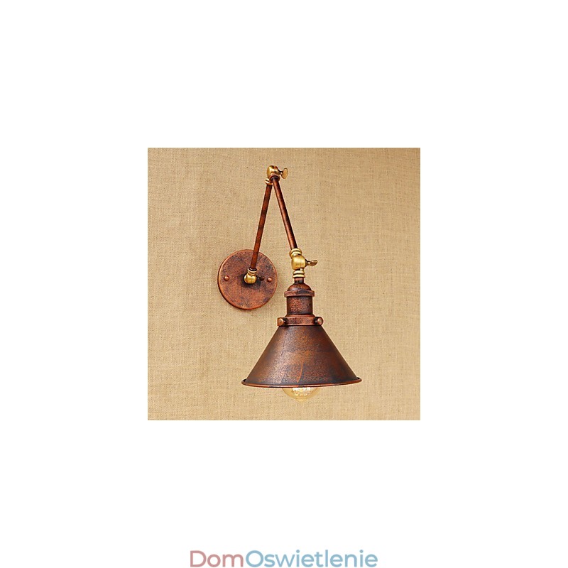 Kinkiet Mosiężny Vintage Industrial Kinkiet Światło Oświetlenie domowe Dekoracja wnętrz Kinkiet