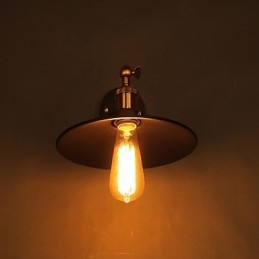 Tradycyjny Klasyczny Rustykalny Domek Wiejski Malowanie Cecha dla Kinkietów Ściennych Z Ramię Ruchomym Światła Ścienne