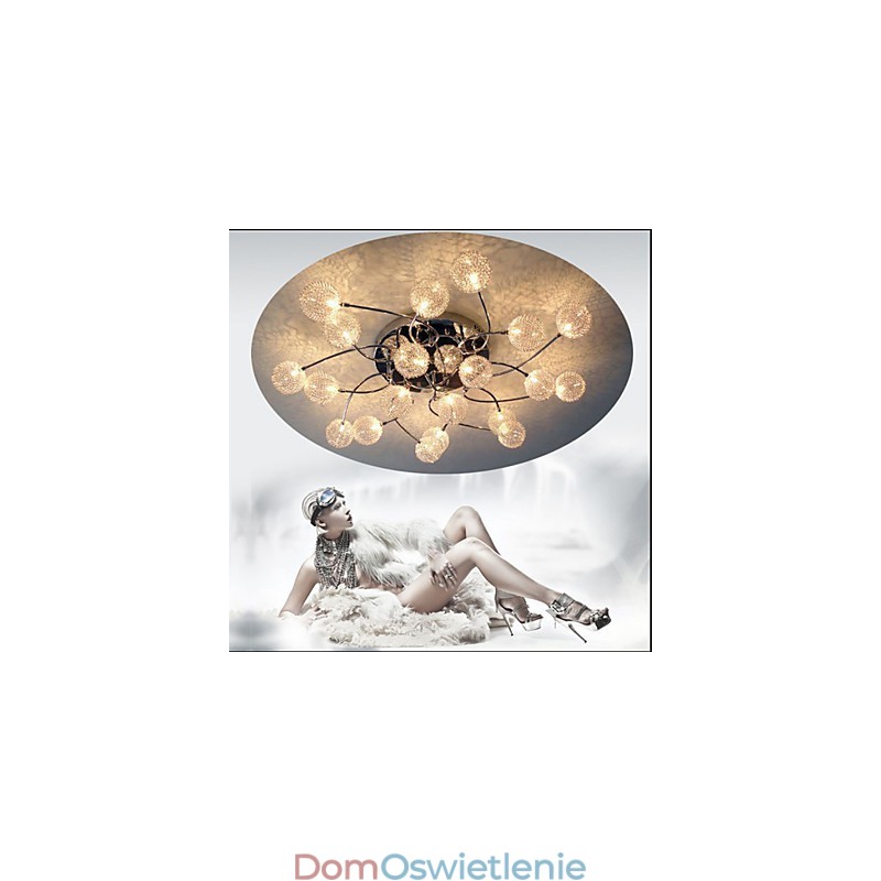 Proste okrągłe lampy sufitowe Oświetlenie lamp żelaznych