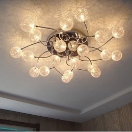 Proste okrągłe lampy sufitowe Oświetlenie lamp żelaznych