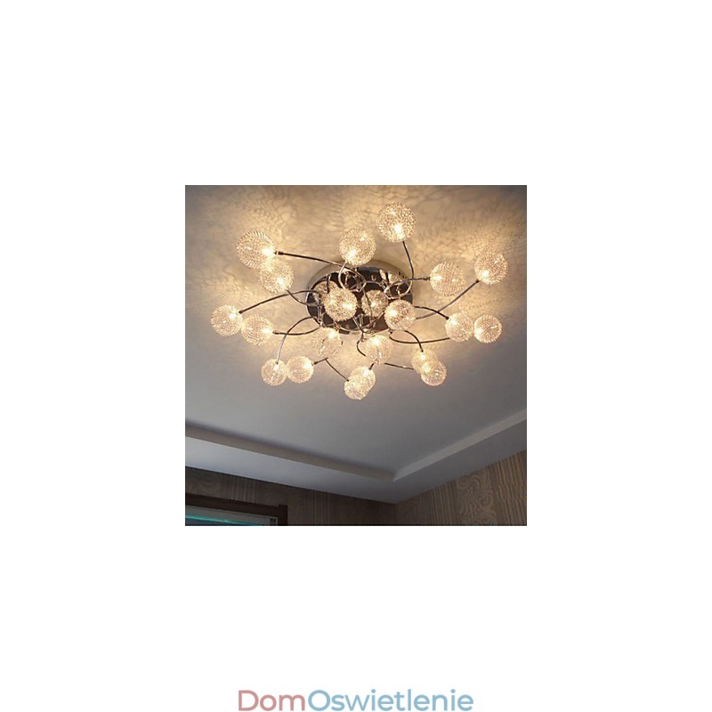 Proste okrągłe lampy sufitowe Oświetlenie lamp żelaznych