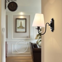 Nowoczesna współczesna funkcja malowania dla ochrony oczu Kinkiety ścienne Downlight Kinkiet