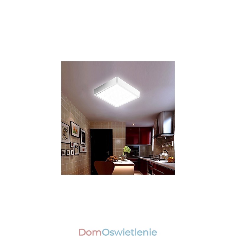 Lampy do montażu natynkowego białe 9W Wysoka przepuszczalność światła Proste Nowoczesne