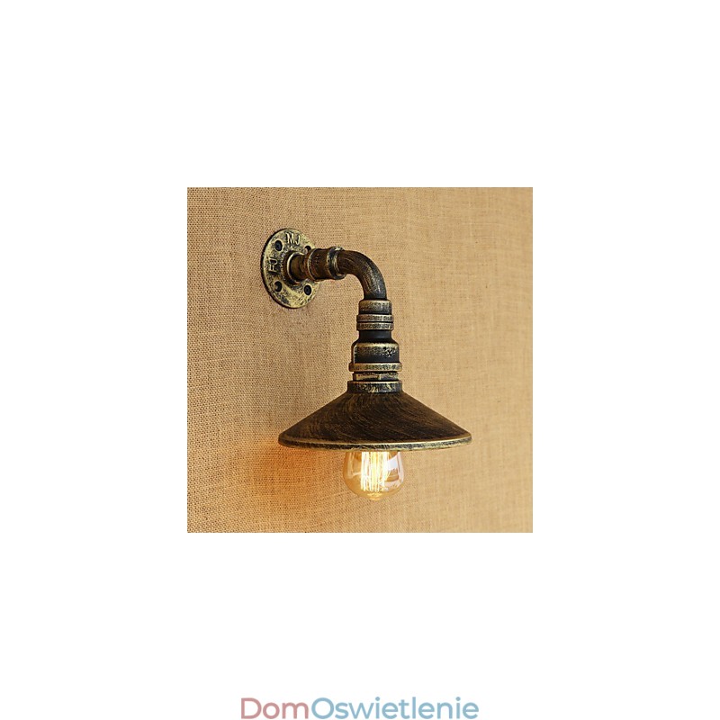 Rustykalny domek wiejski retro cecha malarska dla miniaturowych kinkietów ściennych z oświetleniem otoczenia