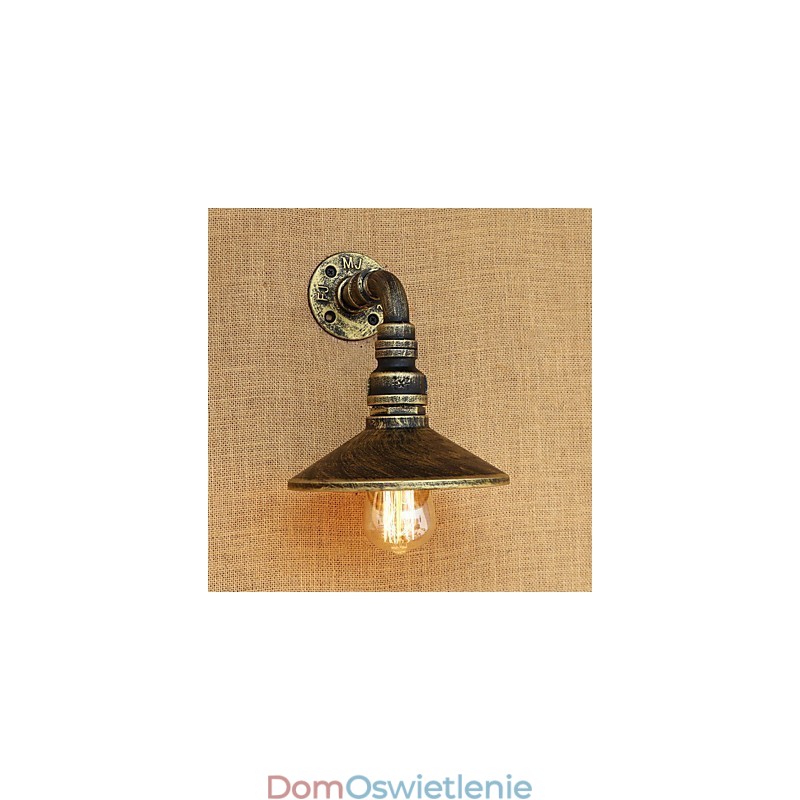 Rustykalny domek wiejski retro cecha malarska dla miniaturowych kinkietów ściennych z oświetleniem otoczenia