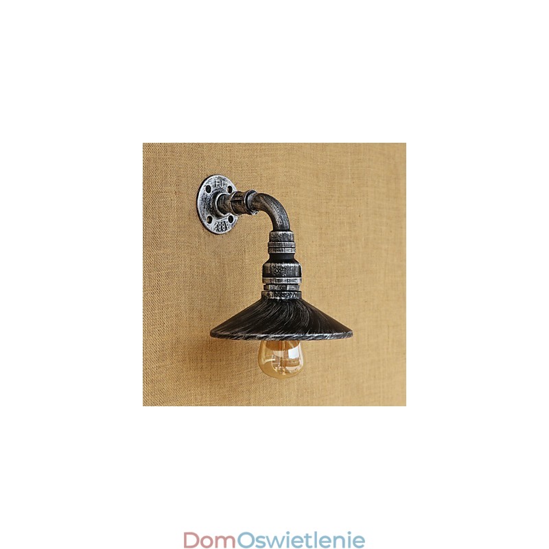 Rustykalny domek wiejski retro cecha malarska dla miniaturowych kinkietów ściennych z oświetleniem otoczenia
