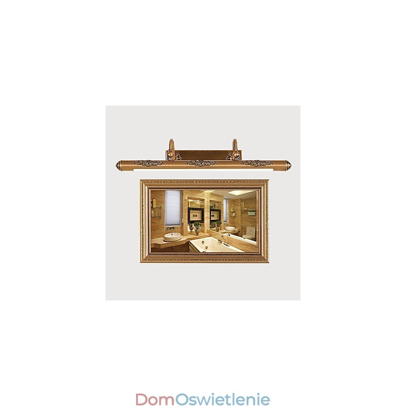 Lampa lustrzana 80CM 1Tradycyjna zabytkowa antyczna mosiężna cecha