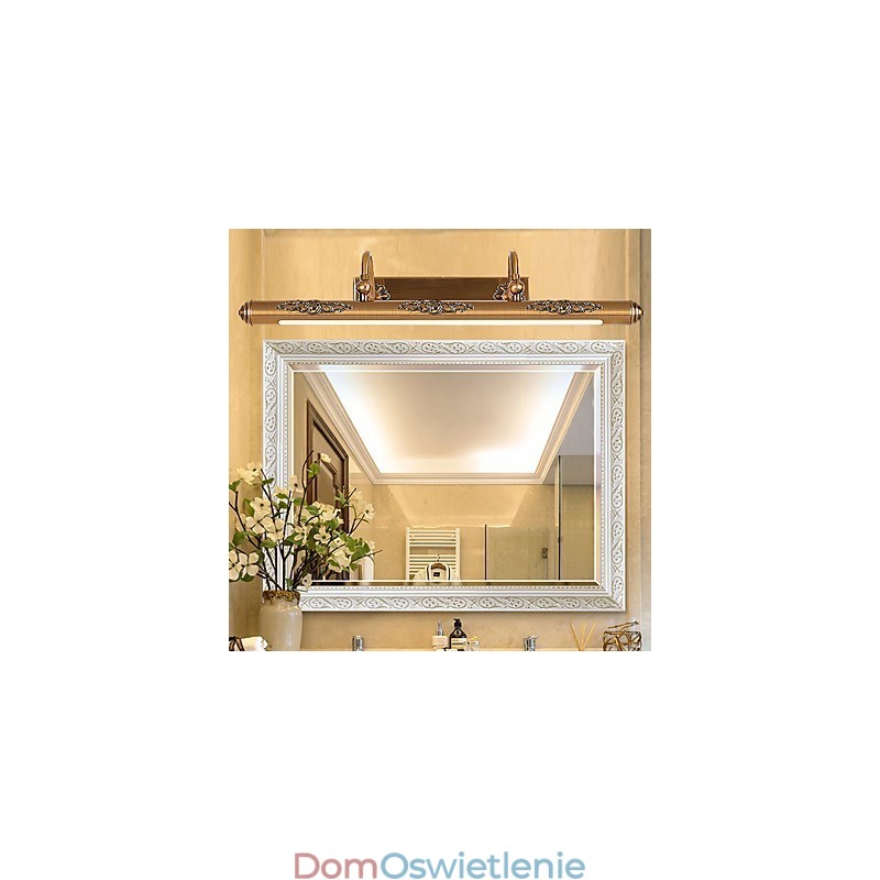 Lampa lustrzana 80CM 1Tradycyjna zabytkowa antyczna mosiężna cecha