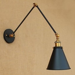 Rustykalny domek wiejski Malowanie Cecha dla lampy Swing Arm Ambient Light Lampy Swing Arm