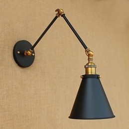 Rustykalny domek wiejski Malowanie Cecha dla lampy Swing Arm Ambient Light Lampy Swing Arm