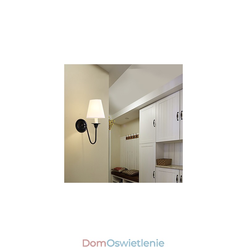 Rustykalny domek Czarny tlenek Wykończenie Funkcja ochrony oczu Światło otoczenia Kinkiety ścienne Światło ścienne