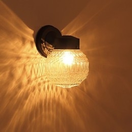 Nowoczesne, współczesne wykończenie z czarnego tlenku dla kinkietów ściennych w stylu mini Ambient Light