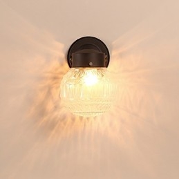 Nowoczesne, współczesne wykończenie z czarnego tlenku dla kinkietów ściennych w stylu mini Ambient Light