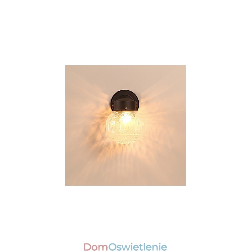 Nowoczesne, współczesne wykończenie z czarnego tlenku dla kinkietów ściennych w stylu mini Ambient Light