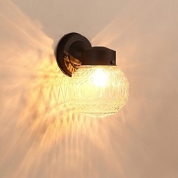 Nowoczesne, współczesne wykończenie z czarnego tlenku dla kinkietów ściennych w stylu mini Ambient Light