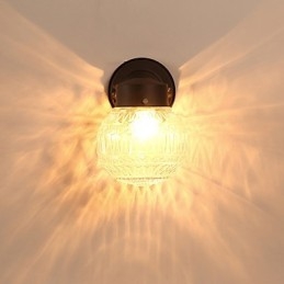 Nowoczesne, współczesne wykończenie z czarnego tlenku dla kinkietów ściennych w stylu mini Ambient Light
