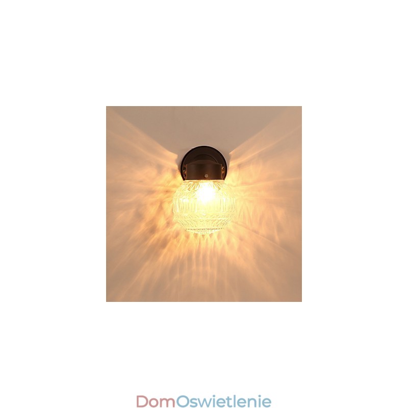 Nowoczesne, współczesne wykończenie z czarnego tlenku dla kinkietów ściennych w stylu mini Ambient Light