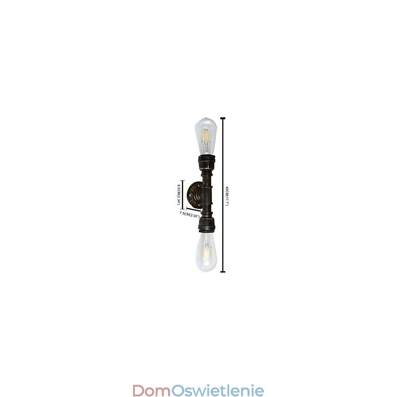 Rustykalny domek Tradycyjny Klasyczny antyczny mosiądz Cecha dla Ambient Light Kinkiety Ścienne Lampa Ścienna