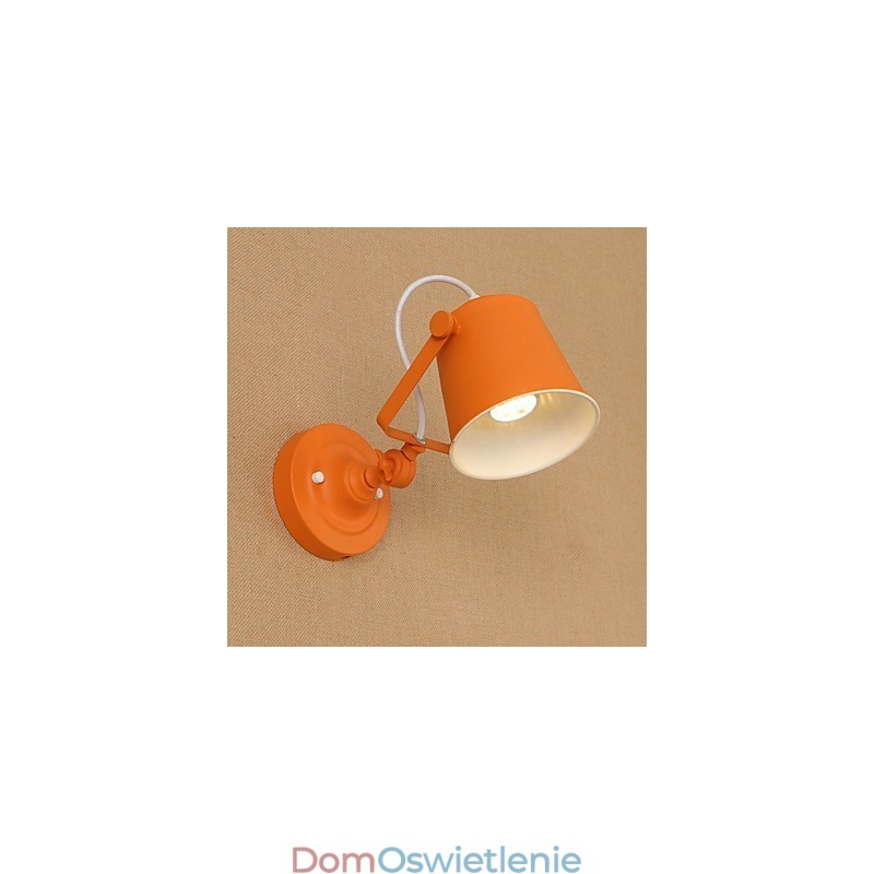 Malowana stalowa lampa ścienna Dumb Black American Coffee Decoration Retro lampa ścienna Lightsaber Lamp na ścianie
