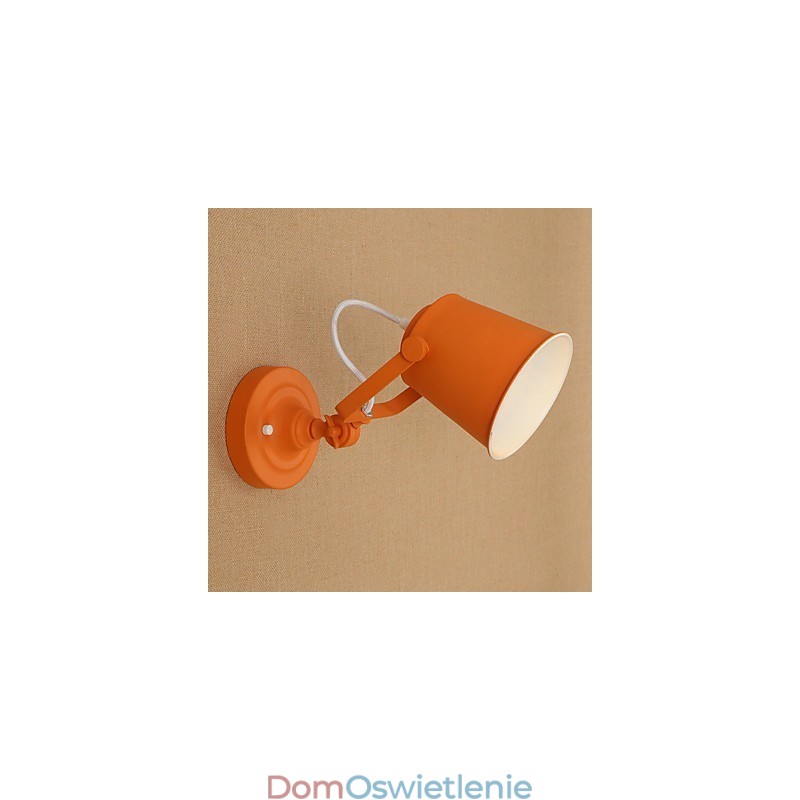Malowana stalowa lampa ścienna Dumb Black American Coffee Decoration Retro lampa ścienna Lightsaber Lamp na ścianie
