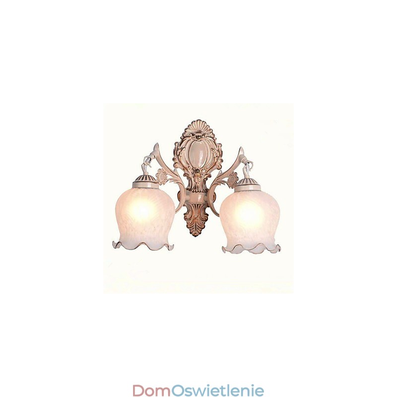 Nowoczesna, galwanizowana cecha do lamp ściennych z ruchomym ramieniem, chroniących oczy