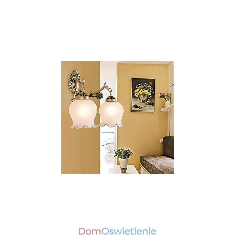 Nowoczesna, galwanizowana cecha do lamp ściennych z ruchomym ramieniem, chroniących oczy
