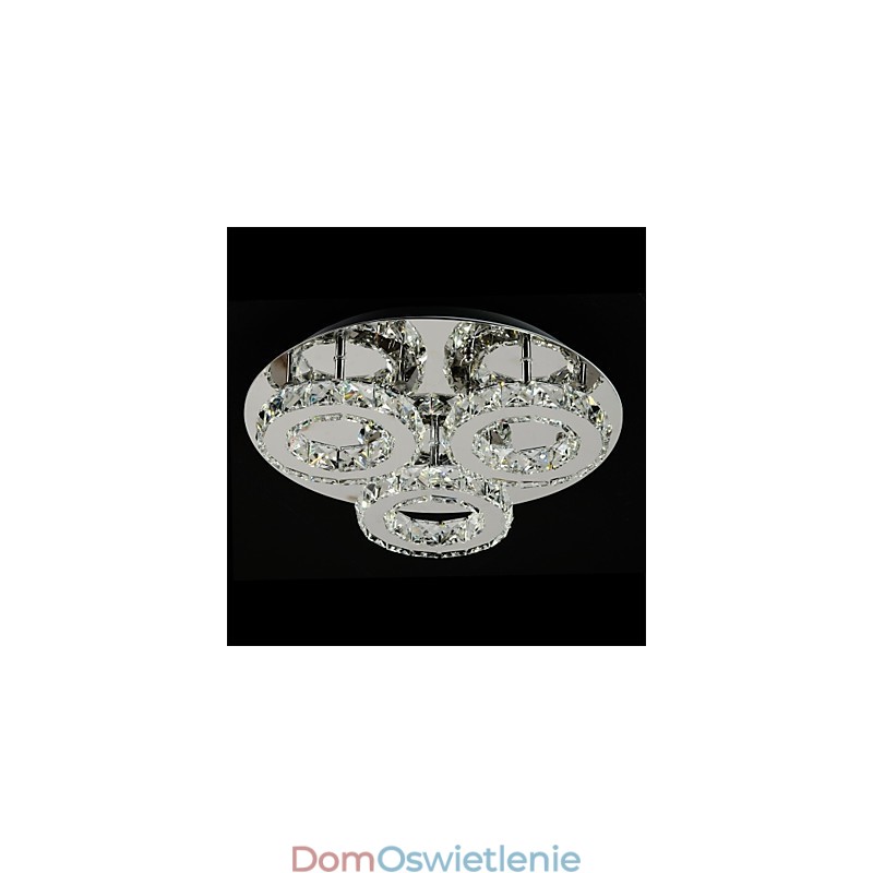 Nowoczesny współczesny chromowany metalowy uchwyt ścienny
