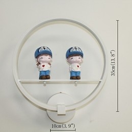 Nowa lampa nocna do sypialni hotelowej, lampa ścienna, aluminiowa, nowoczesna, minimalistyczna, ścienna, lampa dekoracyjna do pokoju dziecięcego