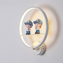 Nowa lampa nocna do sypialni hotelowej, lampa ścienna, aluminiowa, nowoczesna, minimalistyczna, ścienna, lampa dekoracyjna do pokoju dziecięcego