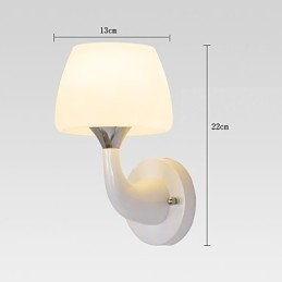 Metalowe nowoczesne współczesne lampy sufitowe i sufitowe Hugger Light Feature Kinkiety ścienne Lampa ścienna