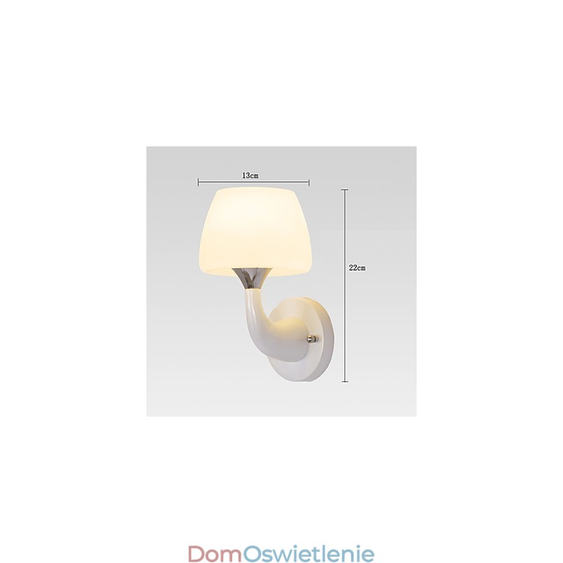 Metalowe nowoczesne współczesne lampy sufitowe i sufitowe Hugger Light Feature Kinkiety ścienne Lampa ścienna