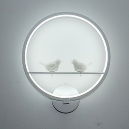 Lampa ścienna do sypialni Lampa nocna i kreatywna osobowość nowoczesnej minimalistycznej okrągłej lampy ściennej do korytarza